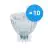 Multipack 10x Ledvance Performance Foco LED Reflector GU4 MR11 4.5W 345lm 36D - 927 Luz muy Cálida | Mejor reproducción de color - Regulable - Reemplazo 35W