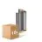 Multipack 10x Nordlux Nico Luz De Pared Aluminium Antracita Up & Down | IP54 - Apta para 2x GU10