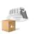 Multipack 4x Ledvance Foco LED Air Fix Aluminium Blanco 6W 570lm 36D - 940 Blanco Frio | Recorte 68mm - IP65 - Mejor reproducción de color - Regulable
