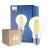 Multipack 4x Philips MASTER Value LED Bulbo E27 Pera Clara 11.2W 1521lm - 927 Luz muy Cálida | Mejor reproducción de color - Regulable - Reemplazo 100W