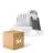 Multipack 5x Ledvance Foco LED Adjust Aluminium Blanco 8W 680lm 36D - 930 Luz Cálida | Recorte 68mm - IP20 - Mejor reproducción de color - Regulable