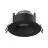 Noxion Foco LED Ares Profundo ring Negro 6W 540lm 927-940 3CCT - con Inner Circulo Negro | Recorte 68mm