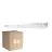 Multipack 6x Ledvance Pantalla LED Estanca Prueba De Vapor 46W 5750lm - 830 Luz Cálida | 150cm