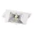 Downlight LED Wallwasher Wally Medio Blanco 27W 3850lm 78x100D - 840 Blanco Frio - 238x145mm