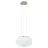 Eglo Colgante De Luz Optica Acero Níquel Satinado | Apta para 2x E27