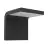 Eglo Luz De Pared Spiante Solar Negro 6W 800lm - 840 Blanco Frio | IP65 - Sensor De Movimiento