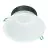 Philips Downlight LED Coreline DN142B Aluminium Blanco 11W 1200lm 60D - 830 Luz Cálida | Recorte 155mm - IP54 - Blanco Reflector