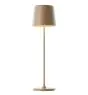 Brilliant Lámpara De Mesa Kaami Metal Plástico Marrón 2W 310lm - 830 Luz Cálida | 100mm - IP44 - Al Aire Libre - Regulable 