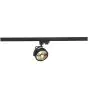 SLV Foco En Carril Kalu 3 Fases Aluminium Negro | Apta para 1x GU10 (AR111) 