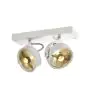 SLV Kalu Foco Aluminium Blanco Esférica | Apta para 2x GU10 (AR111) 