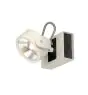 SLV Kalu Solamente Pared y Luz de techo Aluminium Blanco 17W 1000lm - 830 Luz Cálida | Regulable 