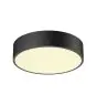 SLV Medo Pro 30 Pared y Luz de techo Aluminium Negro Esférica 10W 1250lm - 930-940 CCT | IP50 - Mejor Reproducción De Color - Dali Regulable 