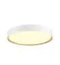 SLV Decona Pared y Luz de techo Aluminium Blanco Esférica 23W 2020lm - 930 Luz Cálida | IP44 - Mejor Reproducción De Color - Regulable 