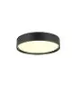 SLV Decona 30 Luz de techo Aluminium Negro Esférica 17W 1710lm - 930-940 CCT | IP44 - Mejor Reproducción De Color - Regulable 