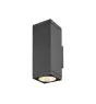 SLV Theo Pro L Luz De Pared Aluminium Blanco 15W 1800lm - 827 Luz Muy Cálida | Al Aire Libre - IP65