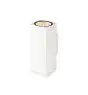 SLV Theo Pro L Up/Down Luz De Pared Aluminium Blanco 20W 2400lm - 827 Luz Muy Cálida | Al Aire Libre - IP65 - Regulable