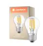 Ledvance Smart+ Wifi E27 Pera Classic con Filamento 4W 470lm - 827 Luz muy Cálida | Regulable - Reemplazo 40W