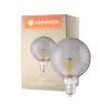 Ledvance Smart+ Wifi E27 Globe Classic con Filamento Ahumada 6W 540lm - 825 Luz muy Cálida | Regulable - Reemplazo 50W