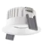 Ledvance Foco LED Fix Aluminium Blanco 8W 680lm 36D - 930 Luz Cálida | Recorte 68mm - IP44 - Mejor reproducción de color - Regulable