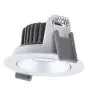 Ledvance Foco LED Adjust Aluminium Plata 8W 680lm 36D - 930 Luz Cálida | Recorte 68mm - IP20 - Mejor reproducción de color - Regulable