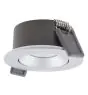 Ledvance Foco LED Air Adjust Aluminium Plata 4W 320lm 36D - 930 Luz Cálida | Recorte 68mm - IP23 - Mejor reproducción de color - Regulable