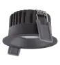 Ledvance Foco LED Fix Aluminium Negro 8W 640lm 36D - 927 Luz muy Cálida | Recorte 68mm - IP44 - Mejor reproducción de color - Regulable