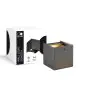 D'Lite Luz De Pared Elingen Aluminium Negro Up & Down 4.9W 480lm - 830 Luz Cálida | IP65 - Sensor De Luz