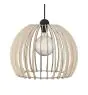 Nordlux Colgante de luz Chino 40 E27 Marrón - Madera | Max. 60W