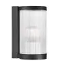 Nordlux Coupar Luz De Pared Aluminium Negro | IP54 - Apta para E27