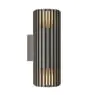 Nordlux Aludra Luz De Pared Seaside Antracita Up & Down | Apta para 2x E27