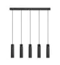 Nordlux Colgante De Luz Tilo Metal Negro | IP20 - Apta para 5x GU10