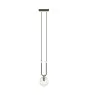 Emibig Colgante De Luz Glam Acero Negro | Apta para 1x E14 - Max 10W