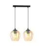 Emibig Colgante De Luz Istar Acero Negro | Apta para 2x E27 - Max 10W