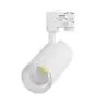Noxion Foco LED En Carril 3 Fases Ecowhite Aluminium Blanco 30W 2960lm 36D - 830 Luz Cálida | UGR <19