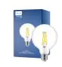 Philips MASTER Value LED Globe E27 93mm Con Filamento Clara 5.9W 806lm - 922-927 Luz Muy Cálida | Mejor Reproducción De Color - Regulable - Reemplazo 60W