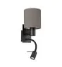 Eglo Luz De Pared Pasteri Acero Negro | IP20 - Apta para 1x E27 