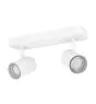 Eglo Luz de techo Consuma 1 Acero Blanco | IP44 - Apta para 2x GU10 