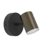 Eglo Luz De Pared Consuma 1 Acero Bronce Negro | IP44 - Apta para 1x GU10