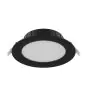 Noxion Downlight LED Hera Plano Empotrado Negro 21W 2400lm 100D - 827-830-840 CCT | 214mm - Recorte 200mm