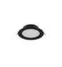 Noxion Downlight LED Hera Plano Empotrado Negro 9W 900lm 80D - 827-830-840 CCT | 132mm - Recorte 120mm