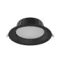 Noxion Downlight LED Hera Medio Empotrado Negro 15W 1500lm 80D - 827-830-840 CCT | 176mm - Recorte 150mm