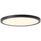 Brilliant Tuco Luz de techo Plástico Negro Blanco 16W 2100lm - 827 Luz Muy Cálida | 250mm