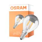 Osram Classic LED E14 Esférica Con Filamento Clara 4W 350lm - 827 Luz Muy Cálida | Reemplazo 31W