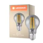 Ledvance Smart+ Wifi E27 Pera Classic con Filamento Ahumada 6W 540lm - 825 Luz muy Cálida | Regulable - Reemplazo 50W