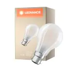 Ledvance Classic LED B22d Pera Con Filamento Mate 11W 1521lm - 927 Luz Muy Cálida | Mejor Reproducción De Color - Regulable - Reemplazo 100W - Paquete de Consumidor