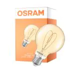 Osram Vintage 1906 LED E27 Globe Con Filamento Oro 4.9W 470lm - 927 Luz Muy Cálida | Mejor Reproducción De Color - Regulable - Reemplazo 40W