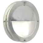Nordlux Malte Luz De Pared Acero Galvanizado Gris Zona costera | 240mm - IP54 - Apta para E27
