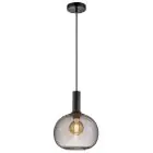 Nordlux Alton 25 Colgante De Luz Vidrio Negro | Apta para 1x E27