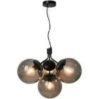Nordlux Colgante de luz Ivona 4x E27 Negro - Metal | Max. 28W