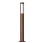 Nordlux Helix Lámpara de pedestal Acero Corten Marrón | 150mm - IP44 - Apta para GU10